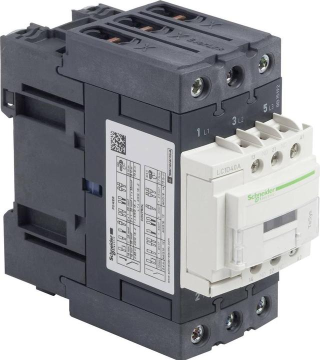 Produktbild Schneider Electric ELVK-Schütz, 3P,40A 18,5kW AC3 240Vac