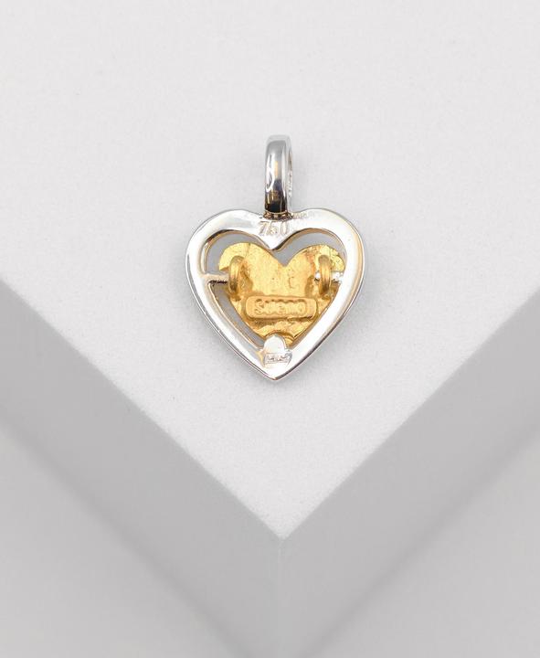 Image du produit Muau Coeur (750, Or blanc, Or jaune 18 K)