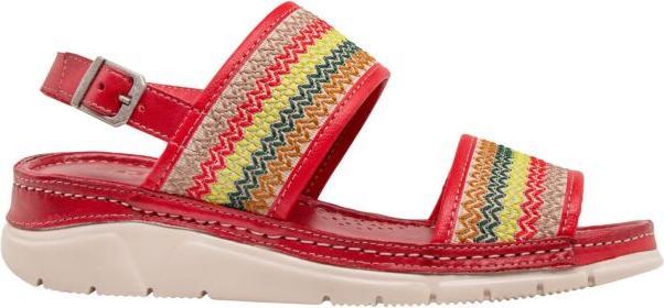 Produktbild Gemini Sandalette, Anilinleder rot (37)