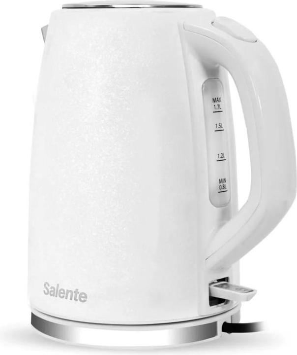 Image du produit Salente IceQueen, bouilloire à ébullition rapide 1.7 l, acier inoxydable, blanc (1.70 l)