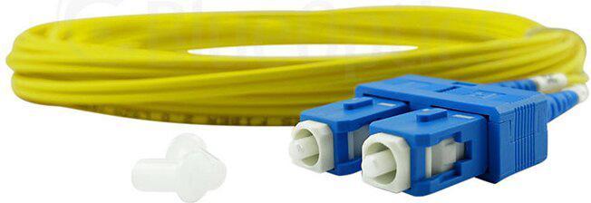Produktbild CBO Duplex LWL Patchkabel LC/APC-SC/UPC Singlemode 1 Meter (1 m)
