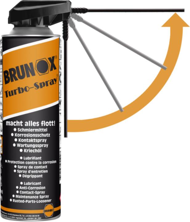 Image du produit Brunox Huile pénétrante Turbo-Spray (500 ml)
