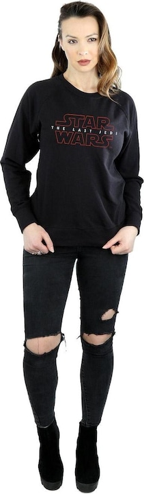 Actual product image Star Wars Womens/Ladies The Last Jedi Logo Sweatshirt (S)