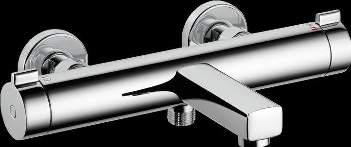 Produktbild KWC Design Thermostat Mischer, Auslauf fest