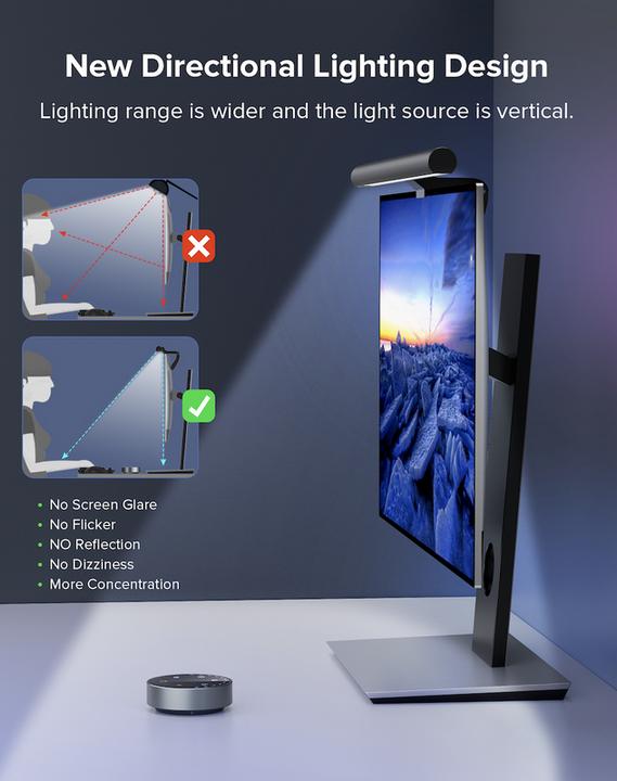 Produktbild Elesense Monitorlampe E1129