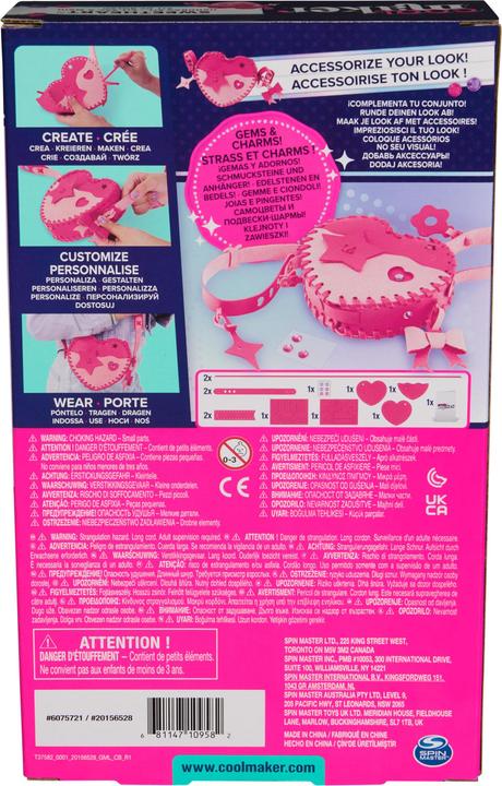 Produktbild Cool playset Pink Heart Purse Kit