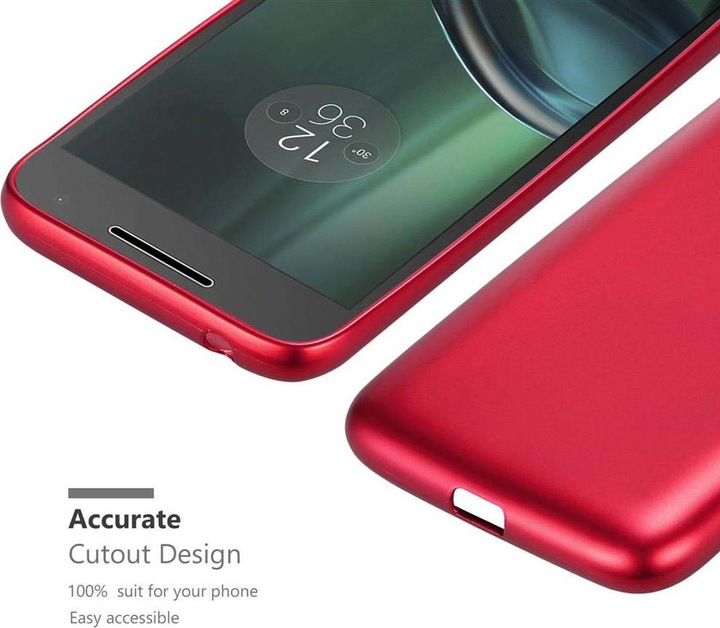 Produktbild Cadorabo TPU Matt Metallic Cover (Motorola Moto G4 Play)
