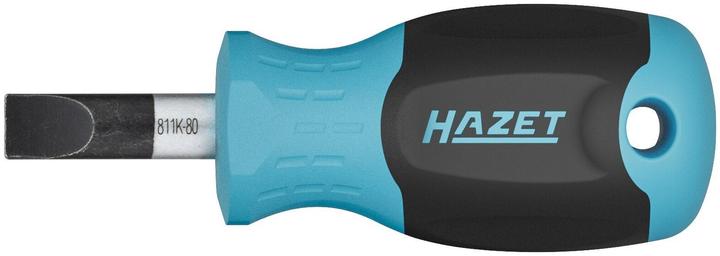 HAZET Schraubendreher 811K-80 ∙ Profil à fente ∙ SW 1,2 x 8 mm (Escale)