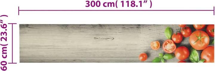 Actual product image vidaXL Küchenteppich (60 x 180 cm)
