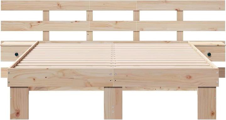 Actual product image vidaXL Platform bed (135 x 190 cm)