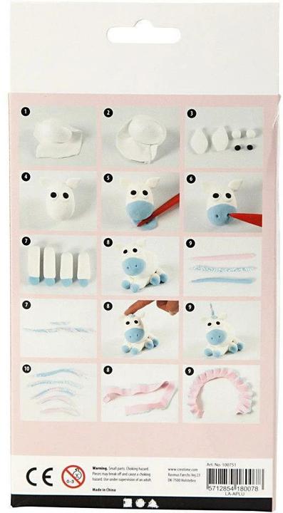 Image du produit Creativ Company Set d'argile mousse et soie