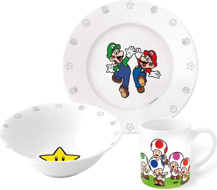 Immagine prodotto Stor Super Mario - Set regalo di 3 pezzi in ceramica (20045)