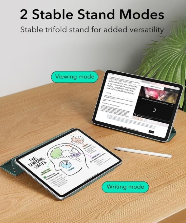 Produktbild ESR Rebound Magnetic Case (iPad Air 11 2024 (M2), iPad Air 10.9 (2022), IPad Air 10.9 (2020), IPad 11” (2018/2020/2021))