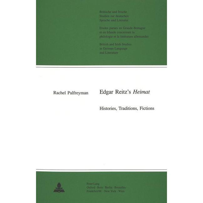 Edgar Reitz's 'Heimat', Fachbücher von Rachel Palfreyman