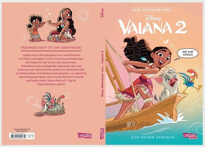 Image du produit Nouvelles aventures de... Vaiana 2 (Stefanie Walther-Kotzé, Walt Disney, Allemand)