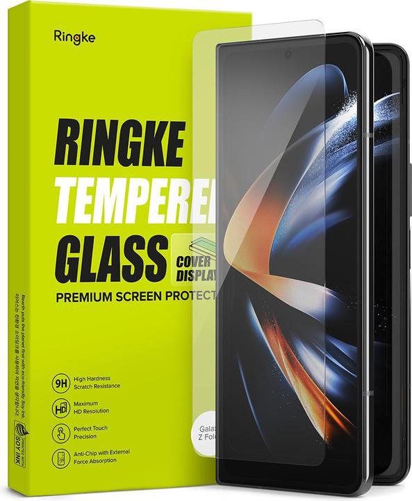 Actual product image Ringke Cover Display Glass Tempered Glass for Samsung Galaxy Z Fold4 (G4as086) (1 pcs., Samsung Galaxy Z Fold4)