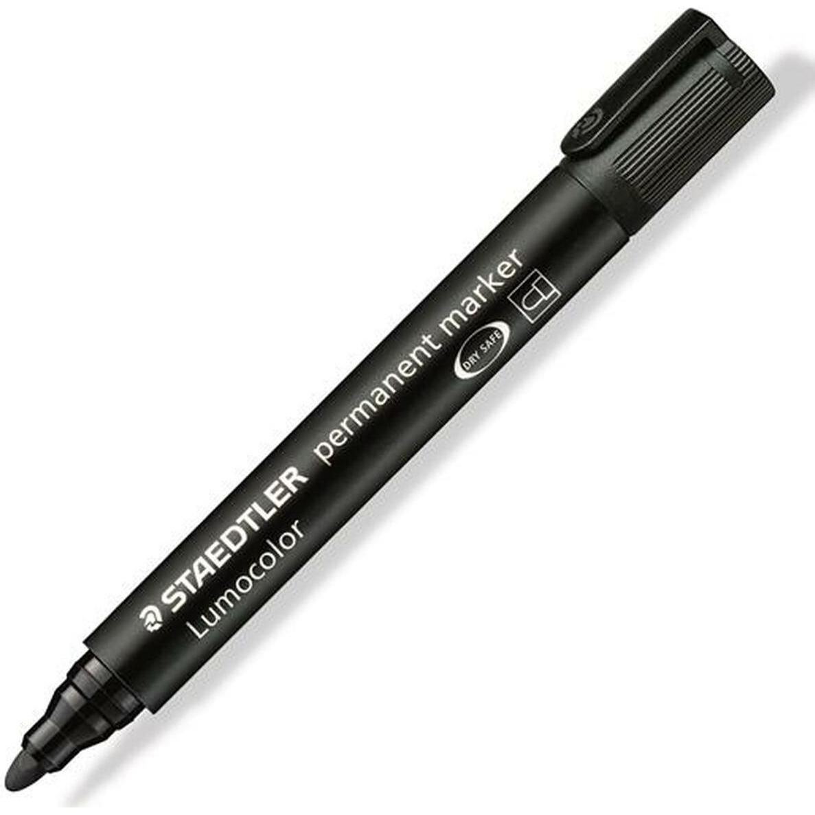 Staedtler, Marker, Marker Lumocolor perm (Schwarz, 2 mm, 1 x)