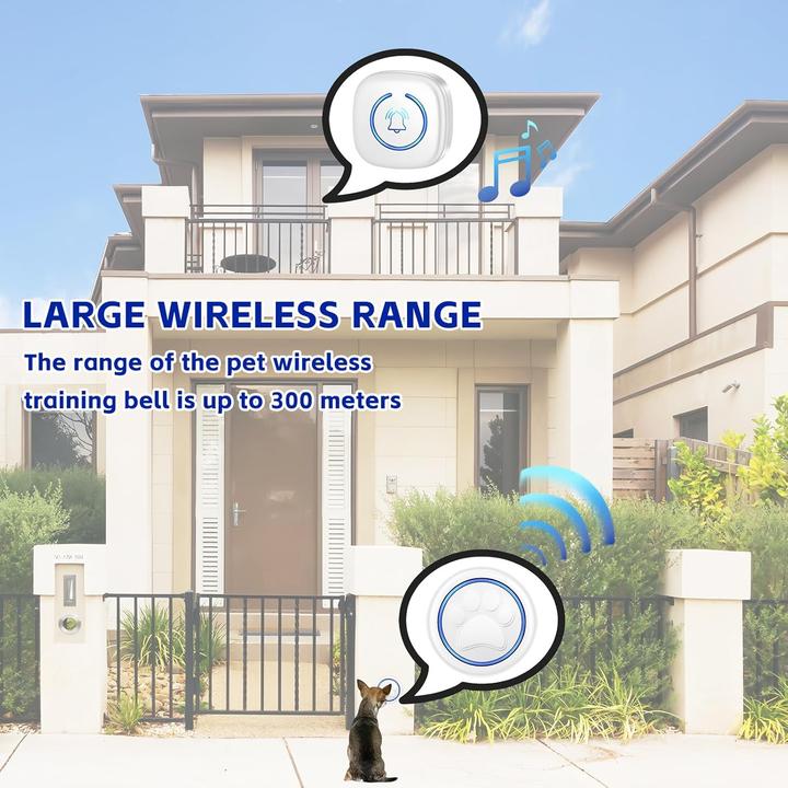 Image du produit Bordeag Kabellose Hundeklingel mit Licht