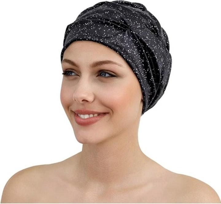 Fashy Badekappe mit Glitzersteinen 20 Schwarz