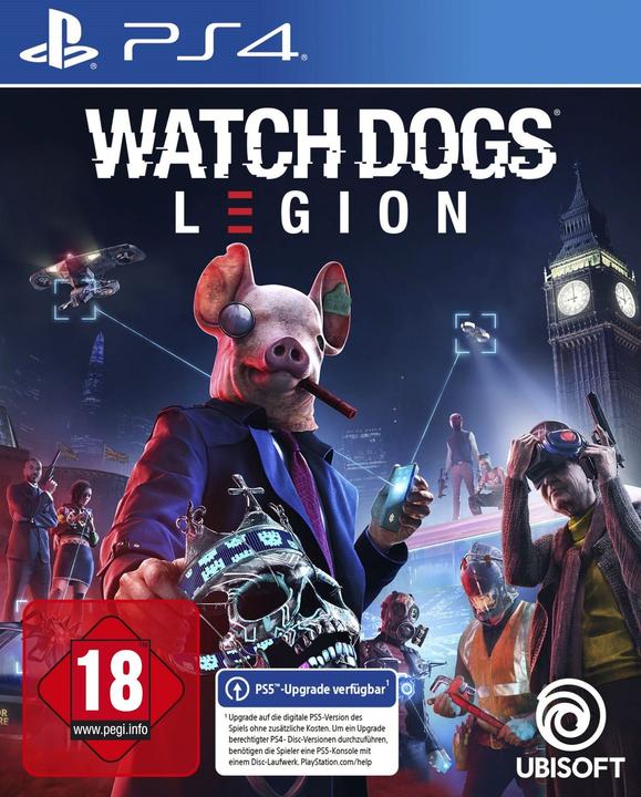 Actual product image Ubisoft Watch Dogs Legion (PS4, DE)