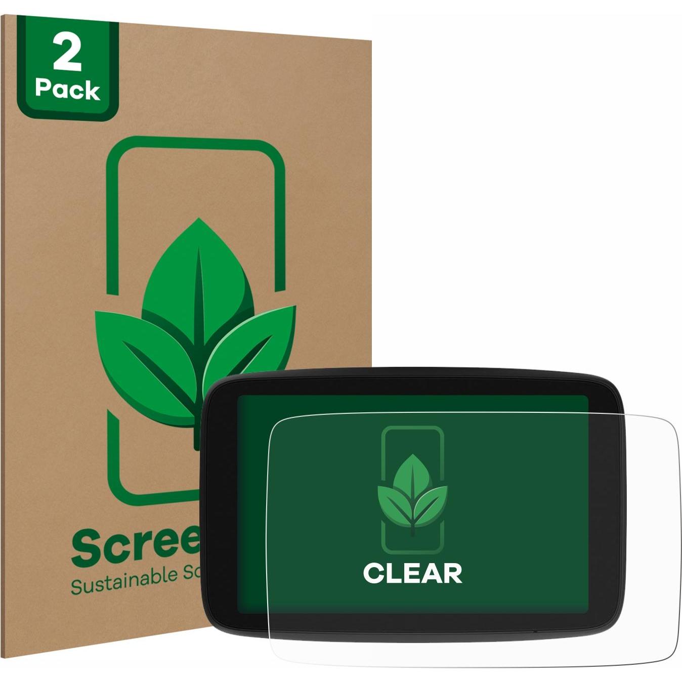 Thumbnail - ScreenLeaf, Fahrzeug Navigation Zubehör, Schutzfolie nachhaltiger Displayschutz Displayschutzfolie Folie Klar Transparen...