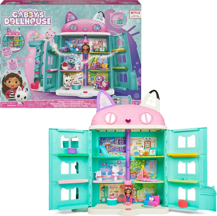 Actual product image Gabby's Dollhouse Gabby's Purrfect Dollhouse