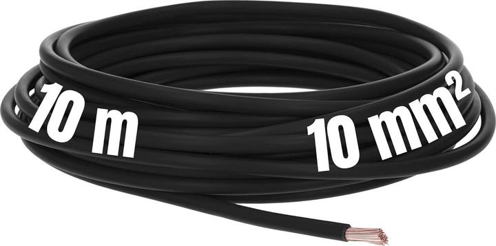 Actual product image Lapp 10 metres 4520015 H07V-K 10 mm² black I Wiring cable I Flexible core cable I PVC single conductor (10 m)