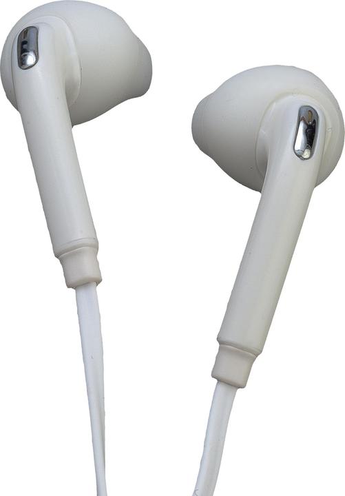 Peter Jäckel Stereo headset 3.5mm jack SOUND PRO White (Cable)