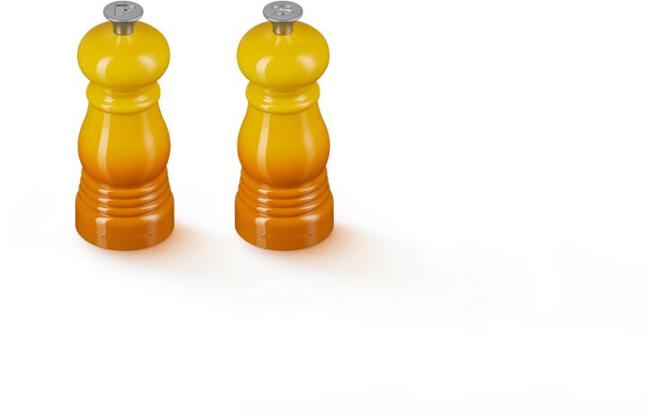 Produktbild Le Creuset Mini Salz- und Pfeffermühlen Set dunkelgelb (Pfeffer, Salz)