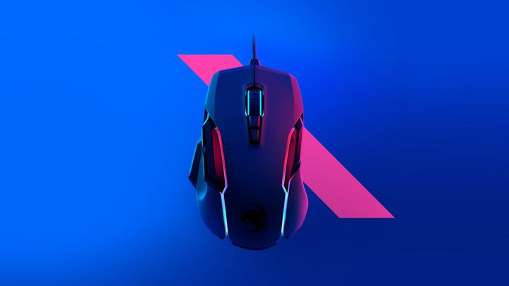 Produktbild Roccat Gaming Kone AIMO Remastered, RGB, 16.000 dpi, Weiss (Kabelgebunden)