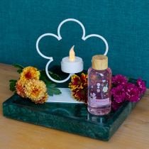 Image du produit Accentra Set de bain BLOSSOM en coffret cadeau, comprenant un gel douche 100ml, un bougeoir en forme de (Set soin capillaire)