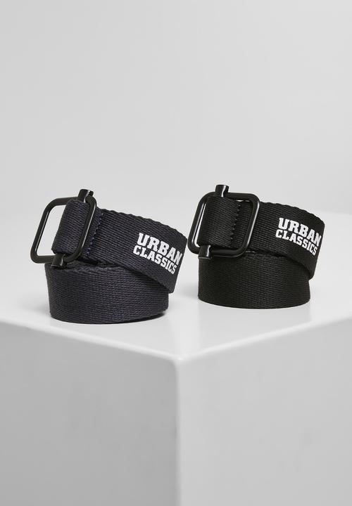 Produktbild Urban Classics Industrial Canvas Belt 2-Pack (M, S)