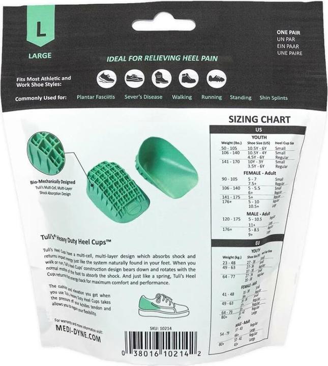 Produktbild Tuli's Fersenkissen Sport Regular, 1 Paar