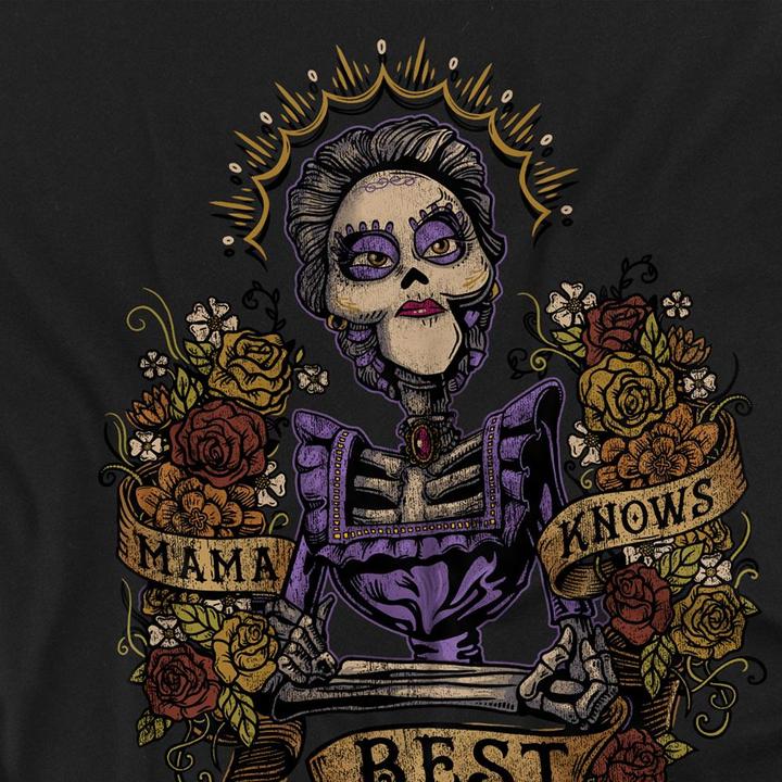 Actual product image La Maison du Coco Unisex Adult Mama Knows Best Imelda T-Shirt (M)