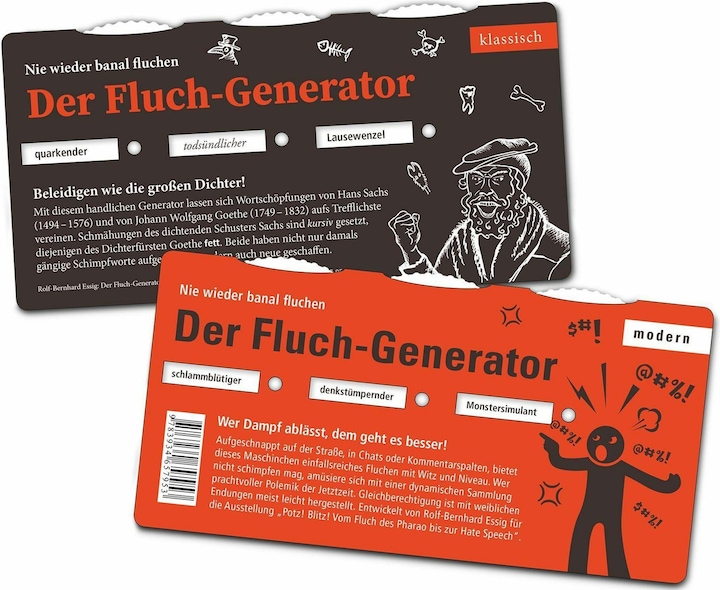 Le générateur de jurons. Ne plus jamais jurer de manière banale (Allemand)