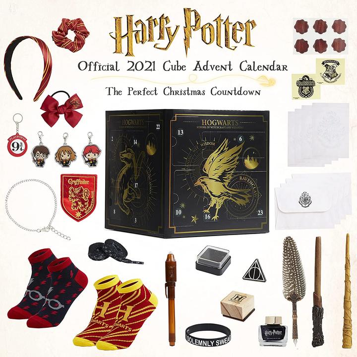 Immagine prodotto Cubi del Calendario dell'Avvento di Hogwarts