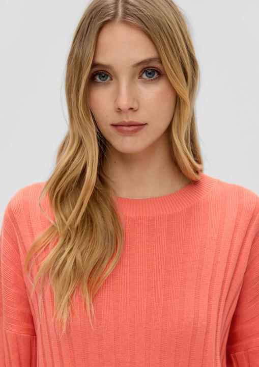 Produktbild s.Oliver Strickpullover Weicher Strickpullover aus Baumwollmix (XS)