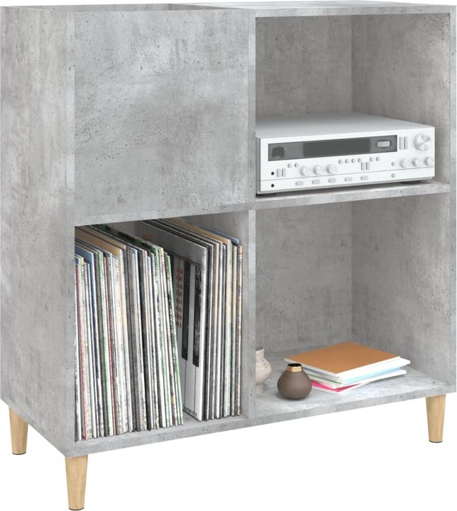 Produktbild VidaXL Plattenschrank Betongrau 84,5x38x89 cm Holzwerkstoff