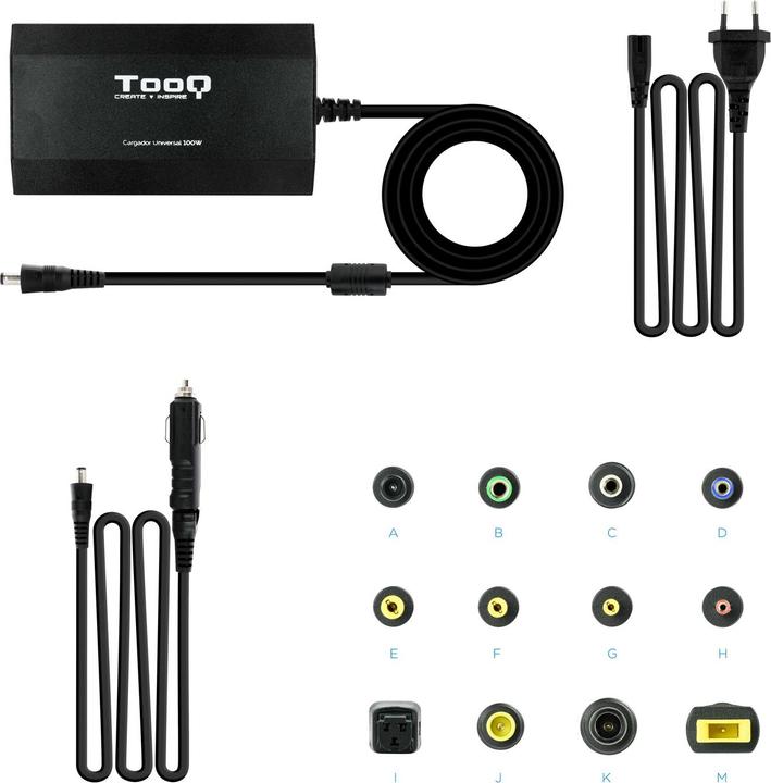 Actual product image Tooq Technology TQLC-100BS01M (100 W)