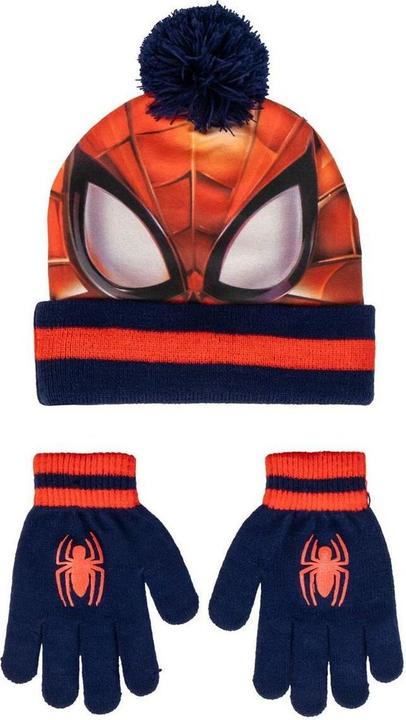 Image du produit Spiderman Mütze und Handschuhe Spider-Man Rot (Taille unique)