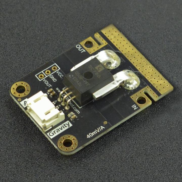 Immagine prodotto DFRobot Sensore di corrente analogico di gravità 50A AC/DC V2