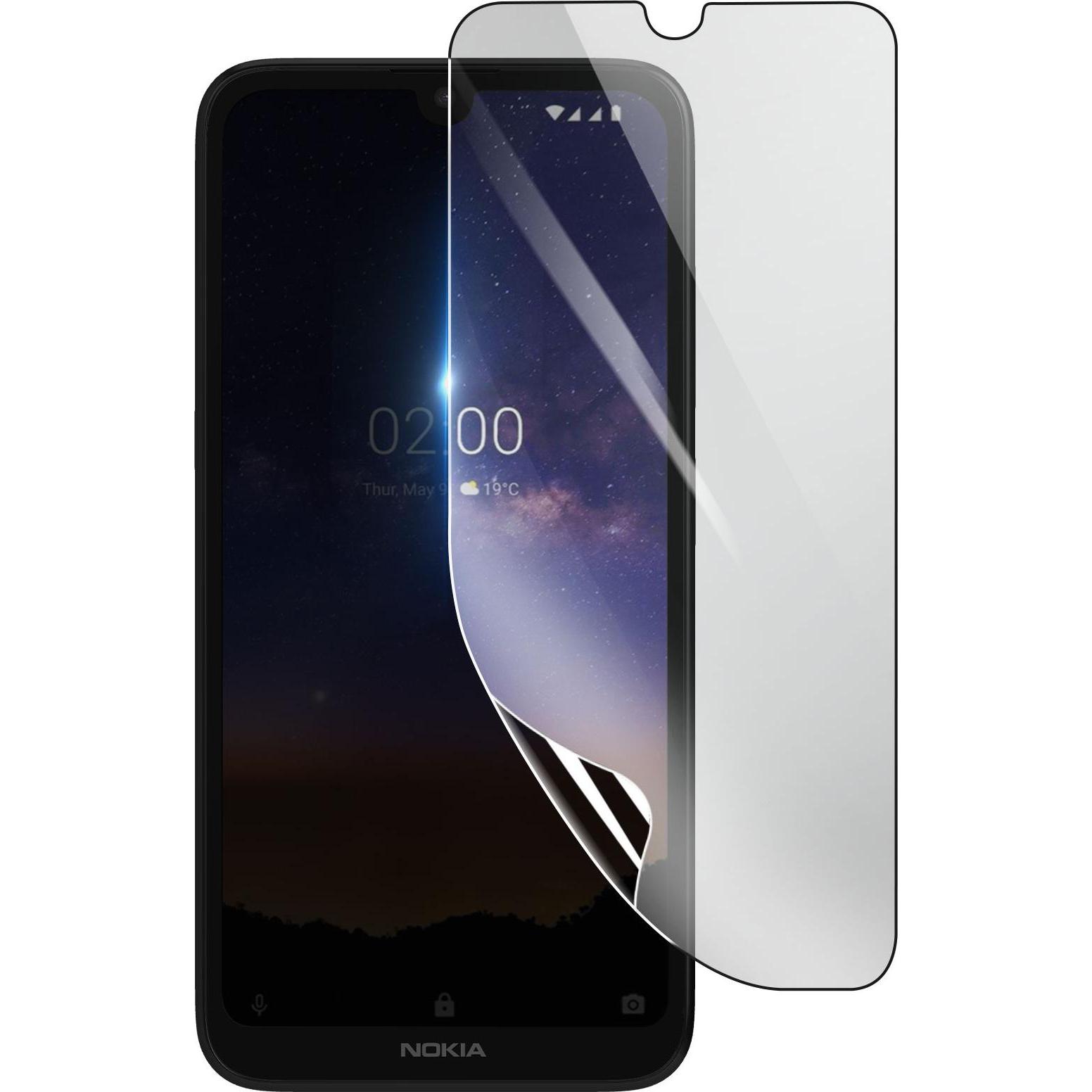 3MK Hydrogel Bildschirmfolie für Nokia 2.2 (1 Stück, Nokia 2.2), Smartphone Schutzfolie, Transparent