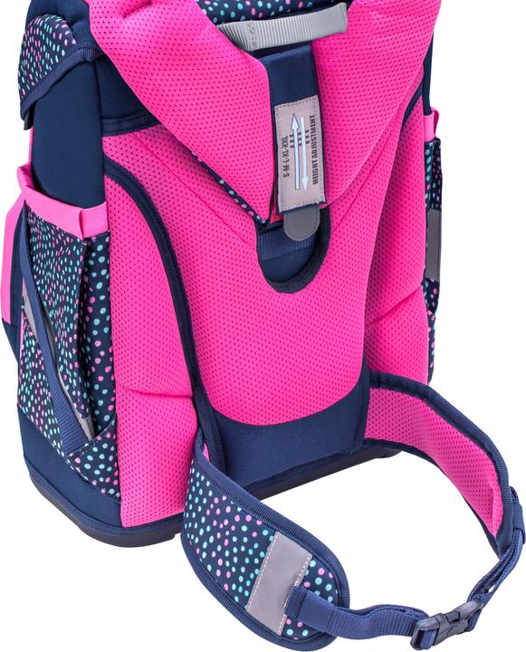 Actual product image Belmil SMARTY school rucksack 5-piece set Amazing Polka Dot 2 (20 l)
