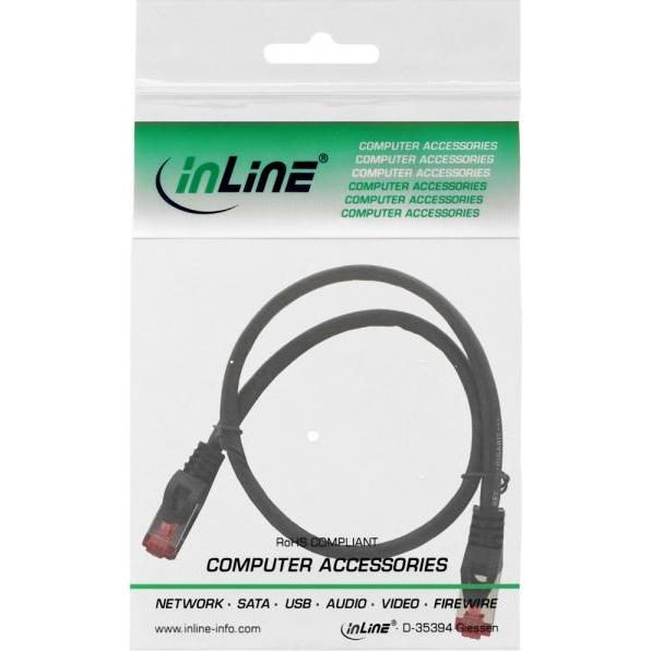 Thumbnail - InLine Patchkabel (S/FTP, CAT6, 0.50 m), Netzwerkkabel