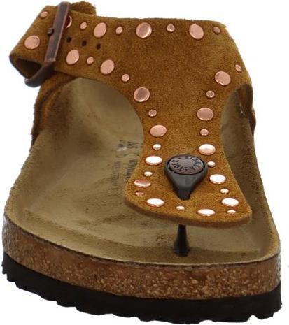 Actual product image Birkenstock Gizeh Rivet Veloursleder normal (41)