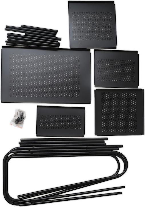 Immagine prodotto Relaxdays Kleiderständer Schwarz 5 Böden