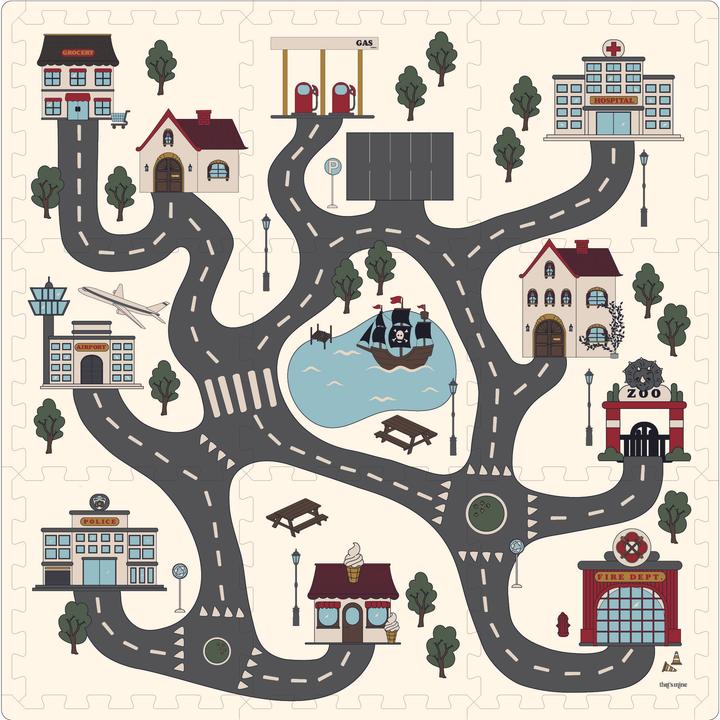 That's mine - Alva Foam Play Mats - Square - Roadtrip