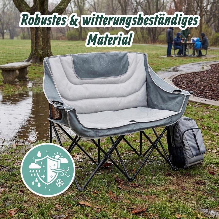 Produktbild Relaxdays Camping-Bank