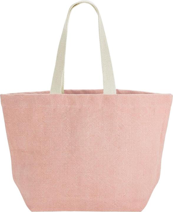 Westford Mill Washed Jute Beach Soft Touch Tote Bag (34 l)