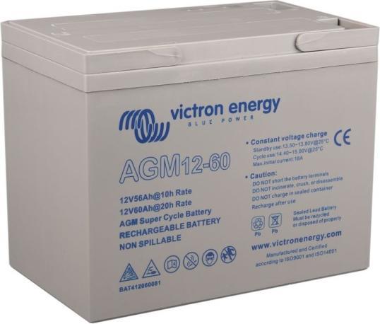 Victron Energy Batteria Victron AGM Super Cycle 12 V / 60 (12 V, 60 Ah)